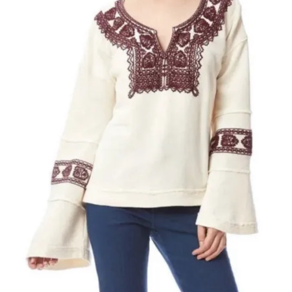 Free people Santa Maria bell sleeves large